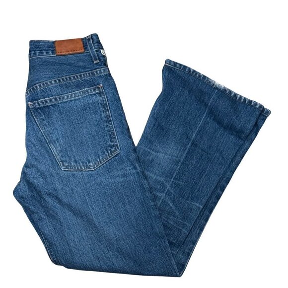 Premium Vintage Citizens Of Humanity Kaya Mid Rise Kick Flare Jeans Size 24 - Picture 5 of 8